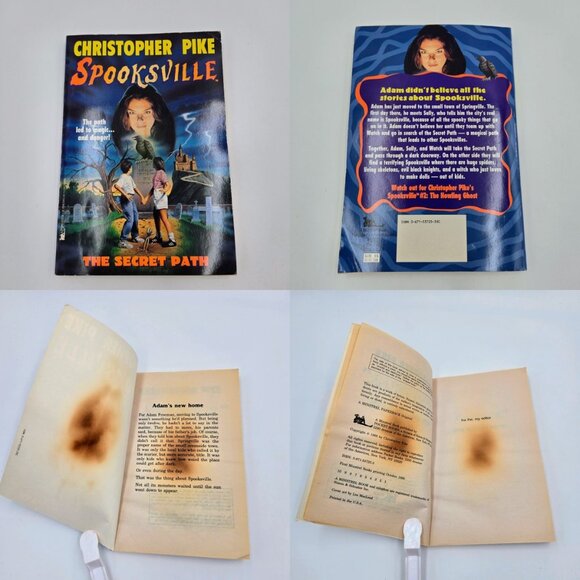 Teen Horror Book Lot R.L Stine Diane Moh Nightmare Hall Joel Sutherland Goosebum - Picture 2 of 16